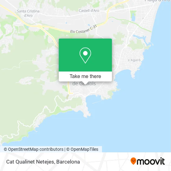 Cat Qualinet Netejes map