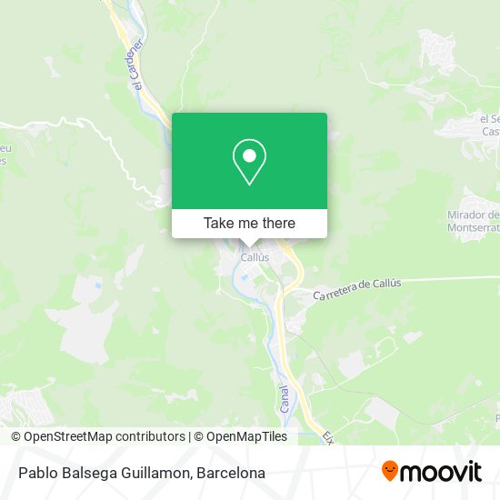 Pablo Balsega Guillamon map