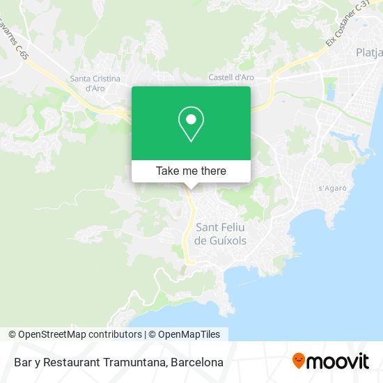 Bar y Restaurant Tramuntana map