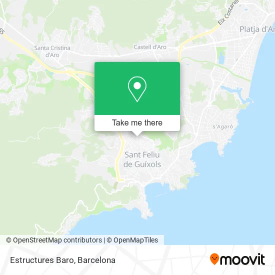 Estructures Baro map