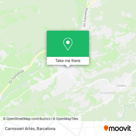 Carnisseri Artés map