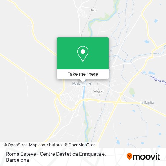 Roma Esteve - Centre Destetica Enriqueta e map