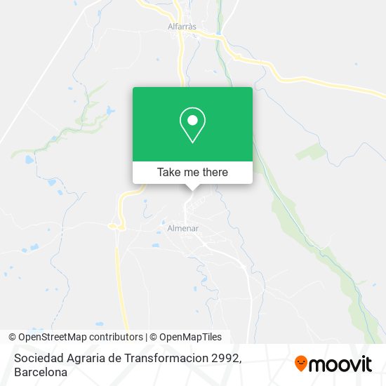 Sociedad Agraria de Transformacion 2992 map
