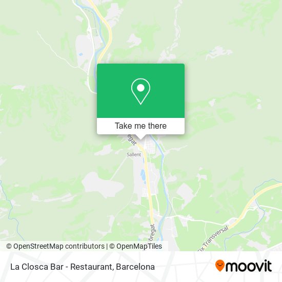 La Closca Bar - Restaurant map
