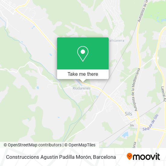 Construccions Agustin Padilla Morón map