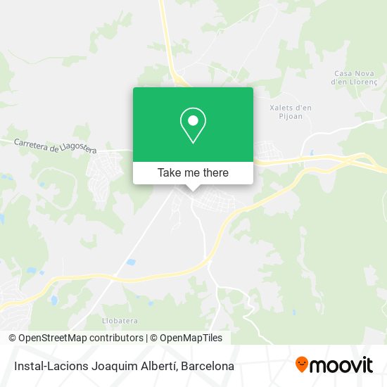 Instal-Lacions Joaquim Albertí map