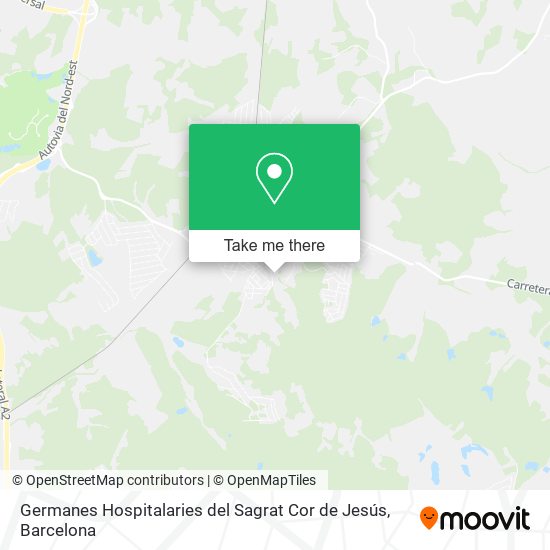 Germanes Hospitalaries del Sagrat Cor de Jesús map