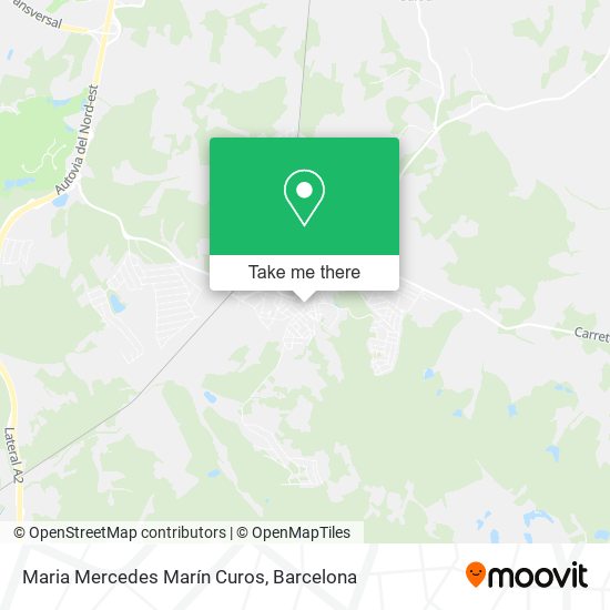 Maria Mercedes Marín Curos map