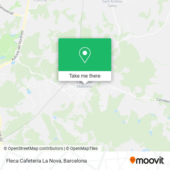 Fleca Cafetería La Nova map