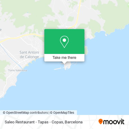 Saleo Restaurant - Tapas - Copas map