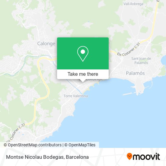 Montse Nicolau Bodegas map