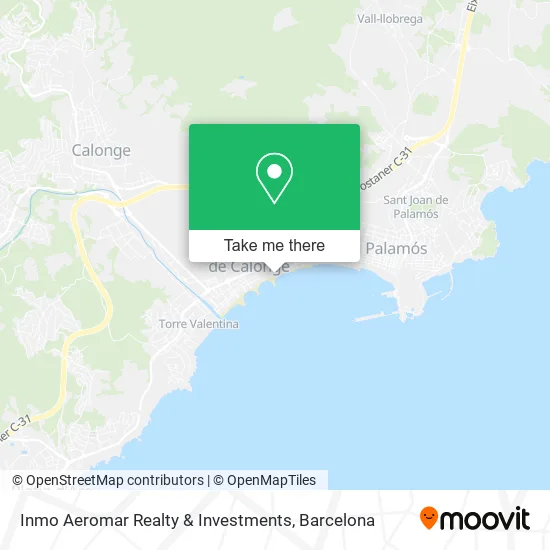 Inmo Aeromar Realty & Investments map