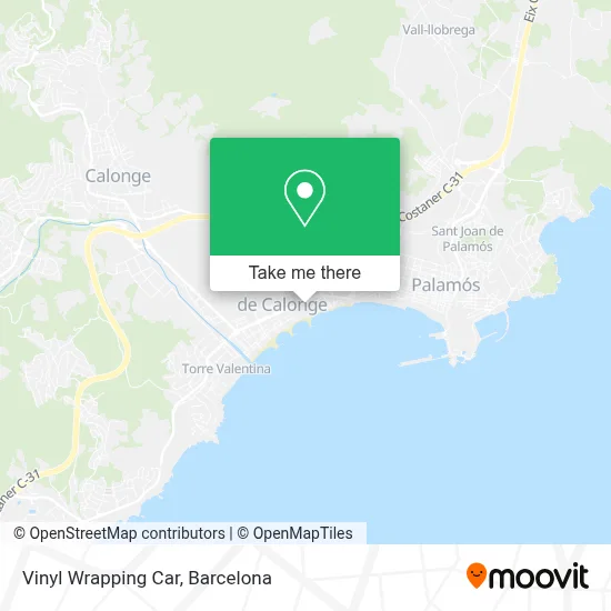 Vinyl Wrapping Car map