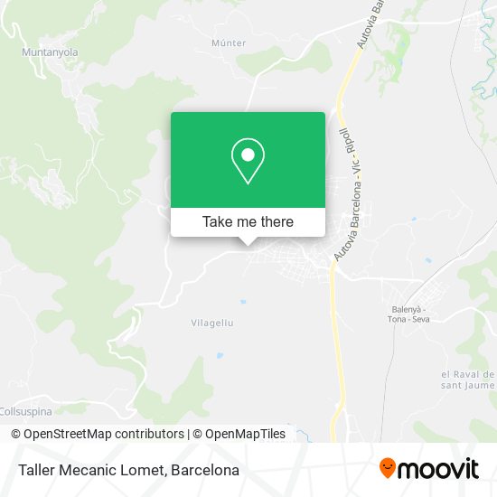 Taller Mecanic Lomet map
