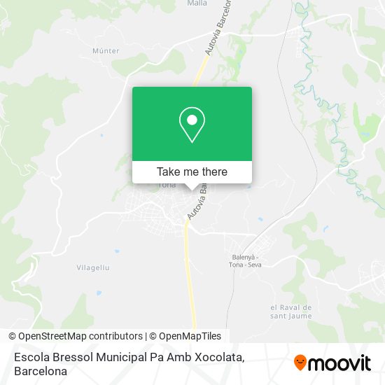 Escola Bressol Municipal Pa Amb Xocolata map