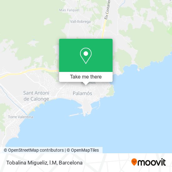 Tobalina Migueliz, l.M map