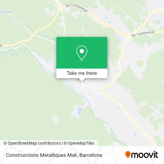 Construccions Metalliques Mak map