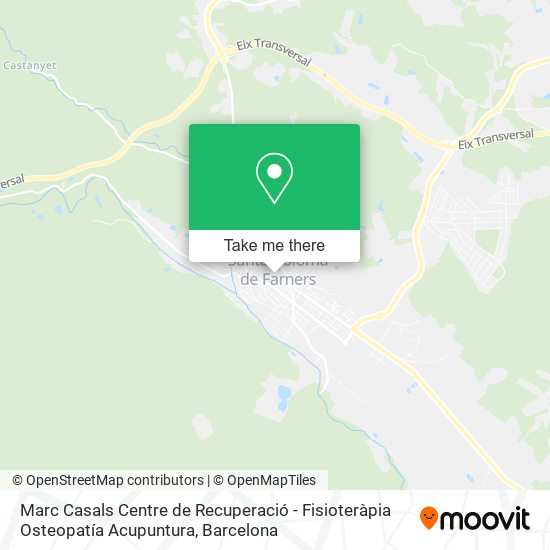 Marc Casals Centre de Recuperació - Fisioteràpia Osteopatía Acupuntura map