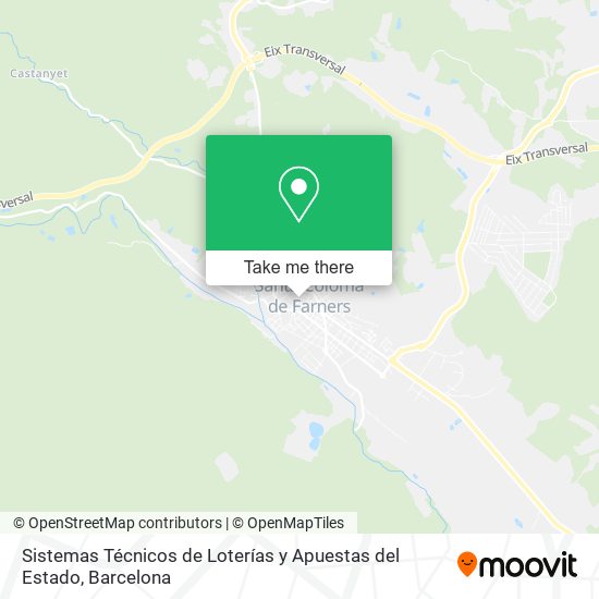 Sistemas Técnicos de Loterías y Apuestas del Estado map