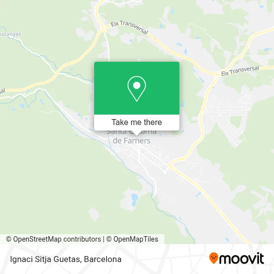 Ignaci Sitja Guetas map