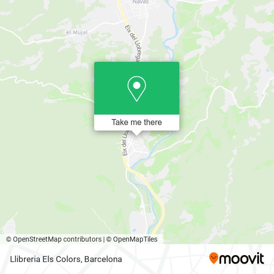 Llibreria Els Colors map