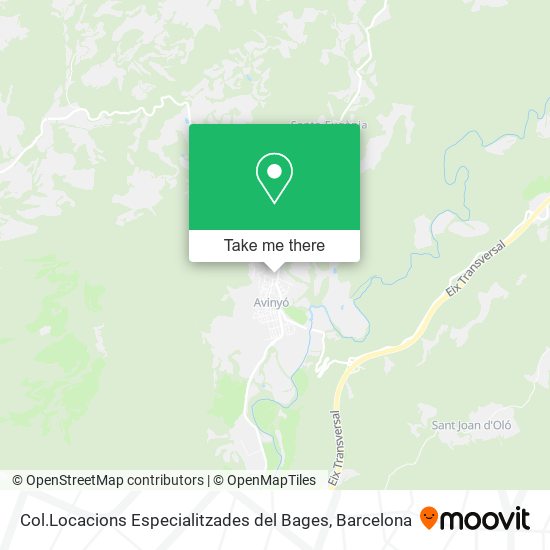 Col.Locacions Especialitzades del Bages map