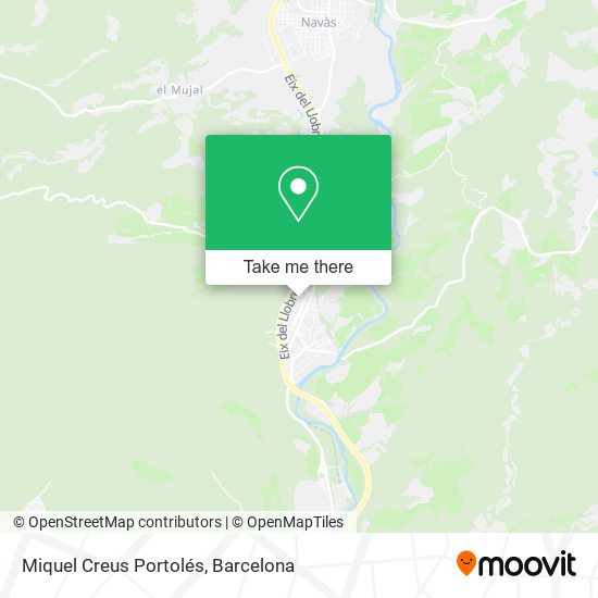 Miquel Creus Portolés map