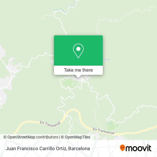 Juan Francisco Carrillo Ortiz map