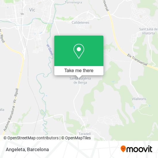 Angeleta map