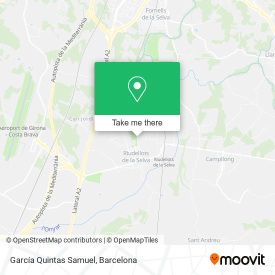 García Quintas Samuel map
