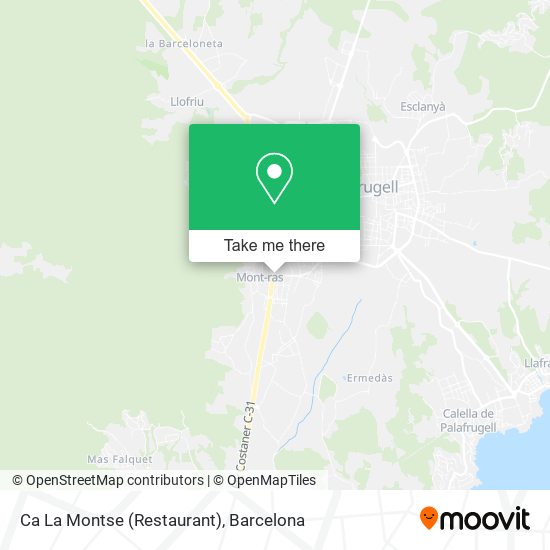 Ca La Montse (Restaurant) map