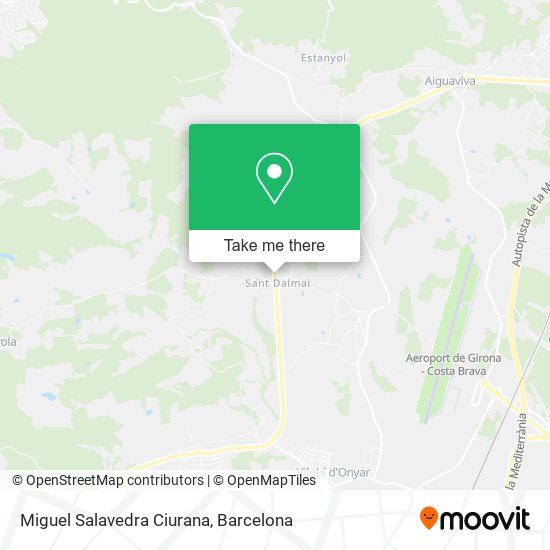 Miguel Salavedra Ciurana map