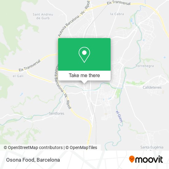 Osona Food map