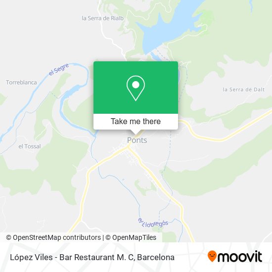 López Viles - Bar Restaurant M. C map