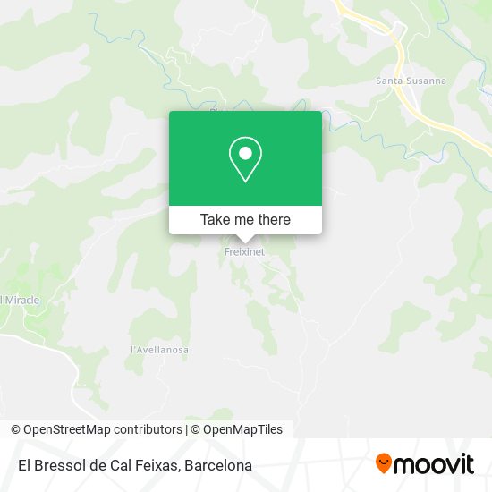 El Bressol de Cal Feixas map