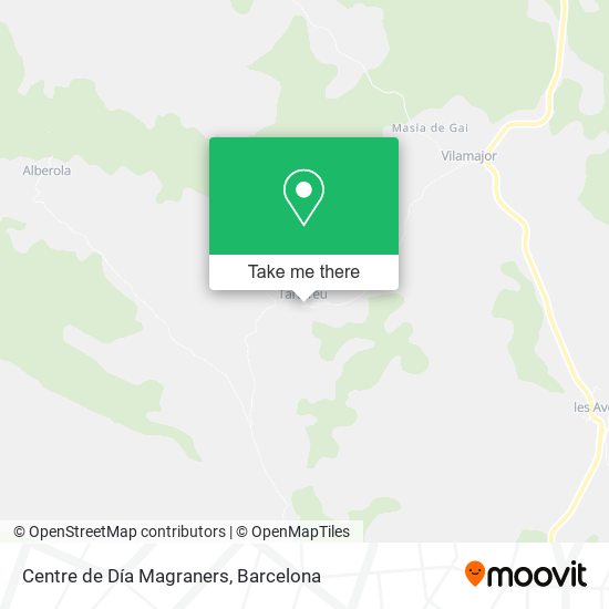 Centre de Día Magraners map