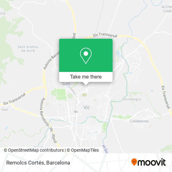 Remolcs Cortés map