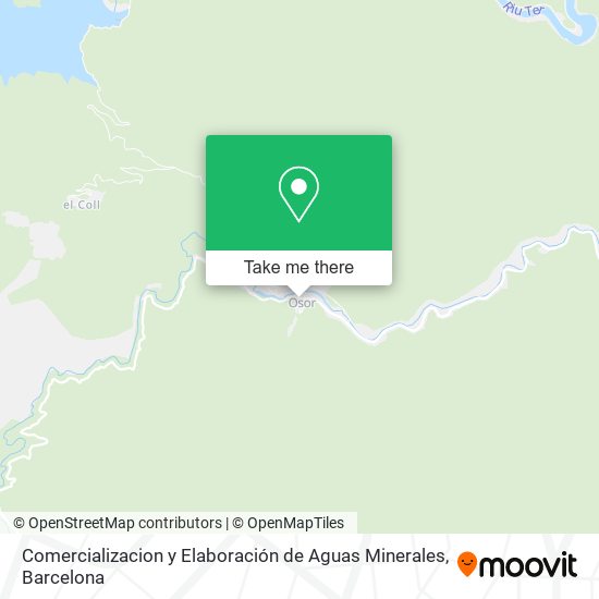 Comercializacion y Elaboración de Aguas Minerales map