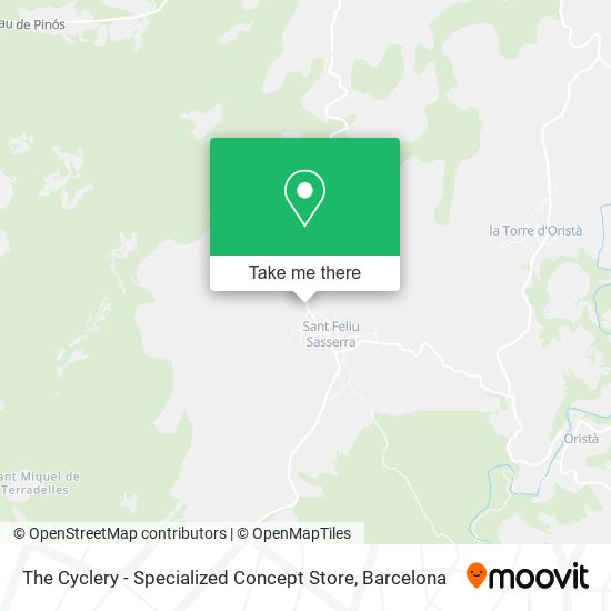 The Cyclery - Specialized Concept Store map