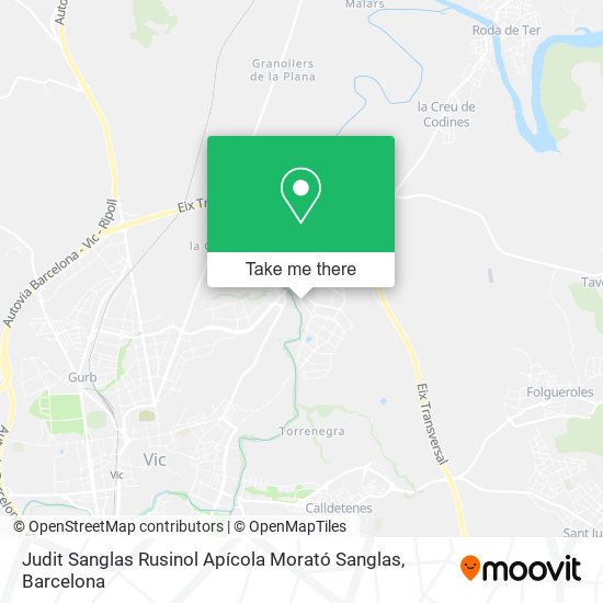 Judit Sanglas Rusinol Apícola Morató Sanglas map