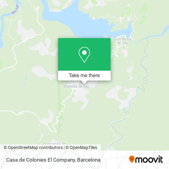 Casa de Colonies El Company map