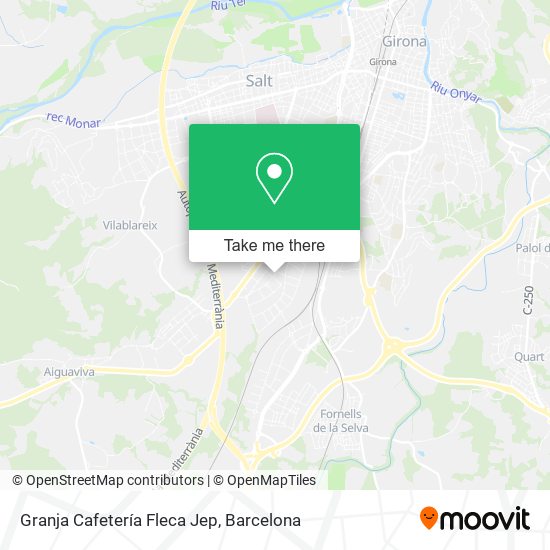 Granja Cafetería Fleca Jep map