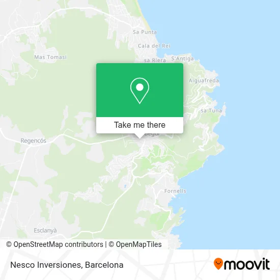 Nesco Inversiones map