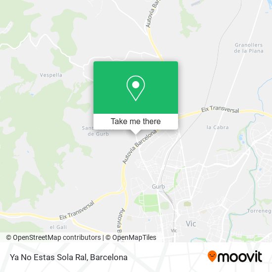 Ya No Estas Sola Ral map