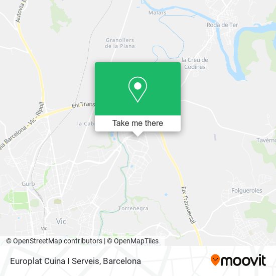 Europlat Cuina I Serveis map