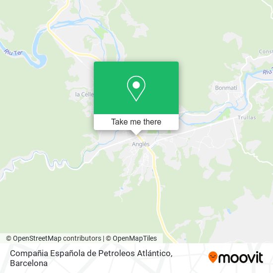 Compañia Española de Petroleos Atlántico map