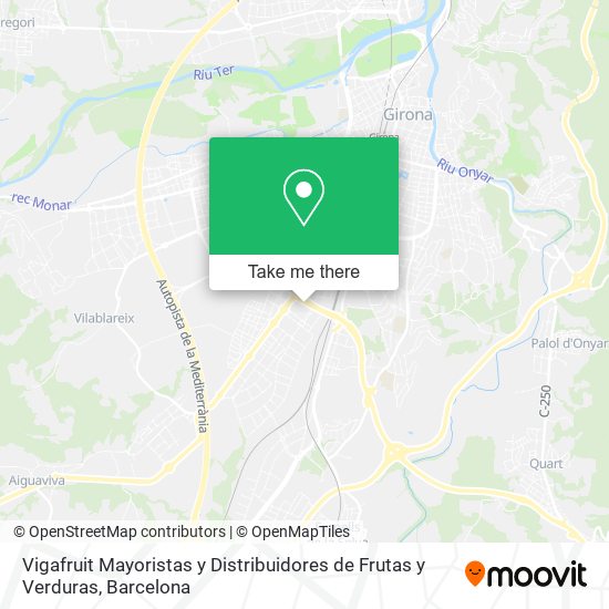 Vigafruit Mayoristas y Distribuidores de Frutas y Verduras map