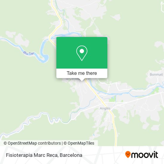 Fisioterapia Marc Reca map