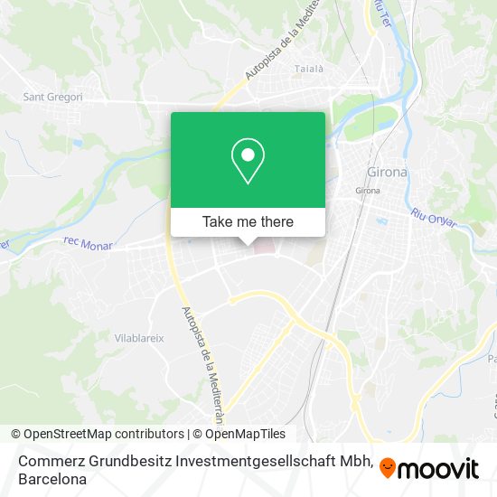 Commerz Grundbesitz Investmentgesellschaft Mbh map