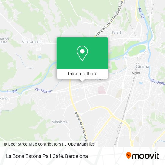 La Bona Estona Pa I Café map